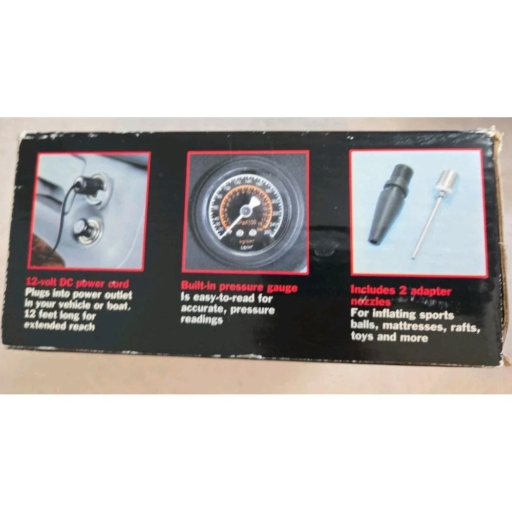 Craftsman 2875113 Portable Air Compressor / Inflator 12V 250PSI